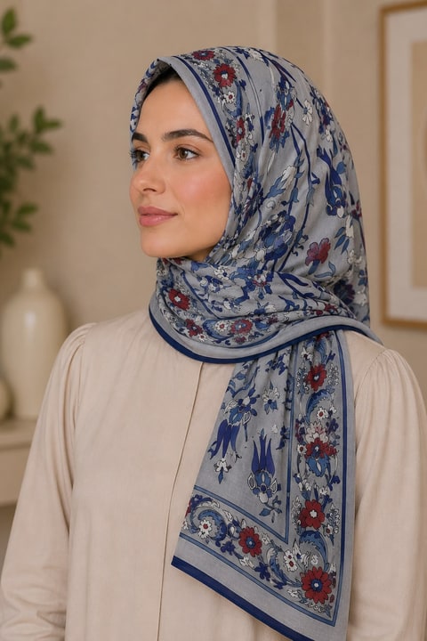 Soft Şal Desenli