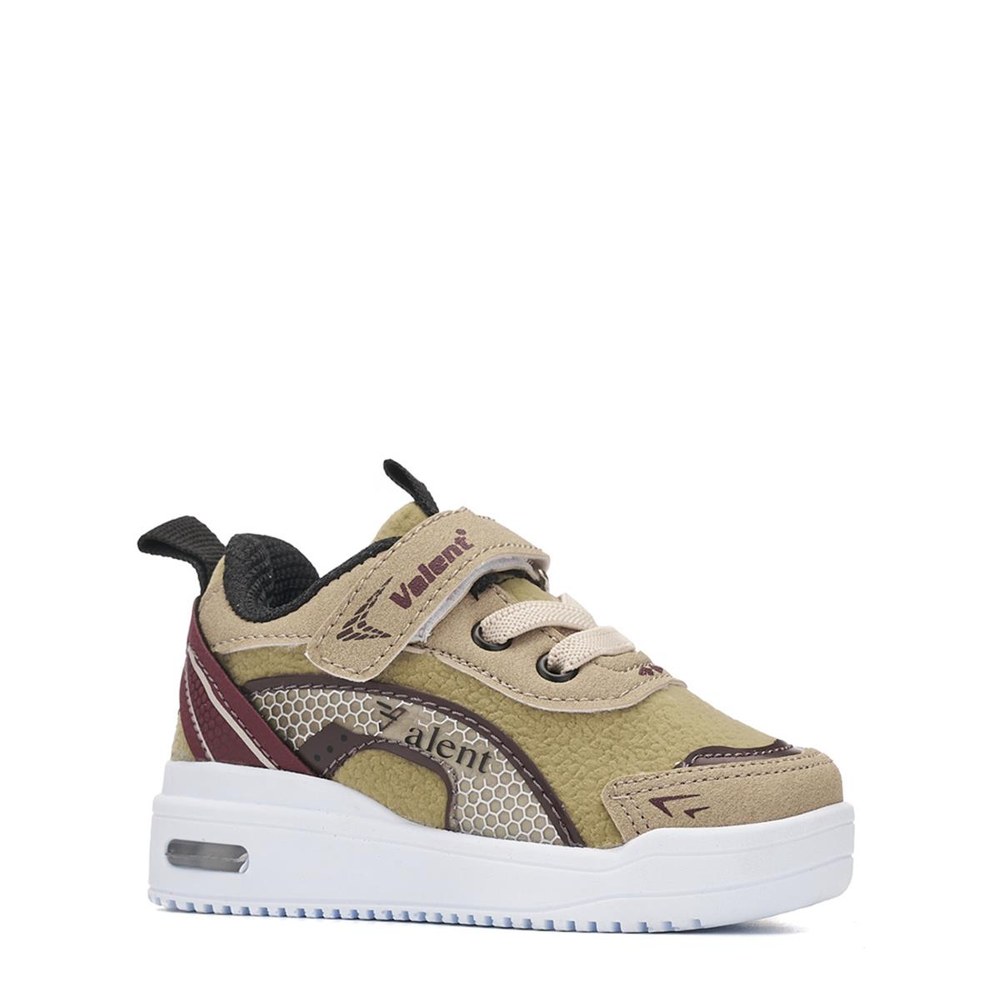 VALENT Spor Cilt 030 Yeşil Krem Bordo