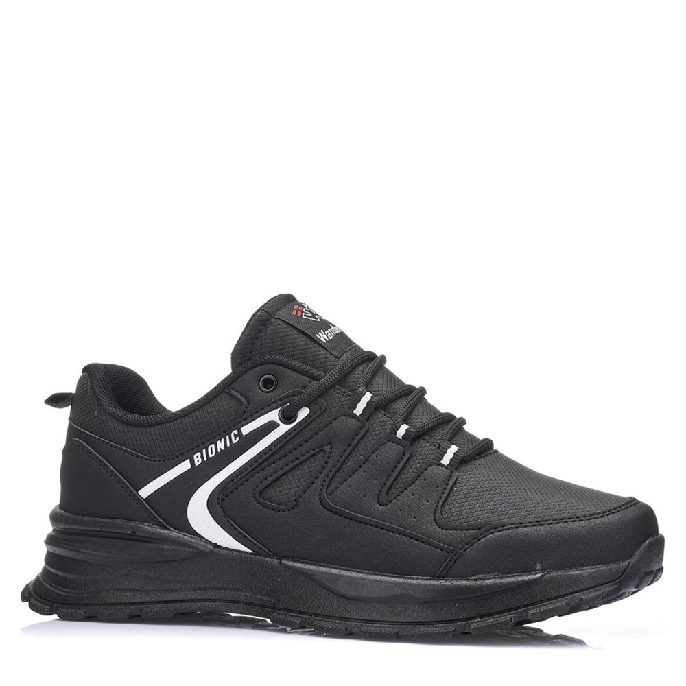 WANDERFULL Spor Cilt 4200 Siyah Beyaz Siyah