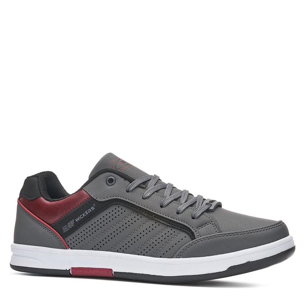 WİCKERS Spor 1777 Füme Siyah Bordo