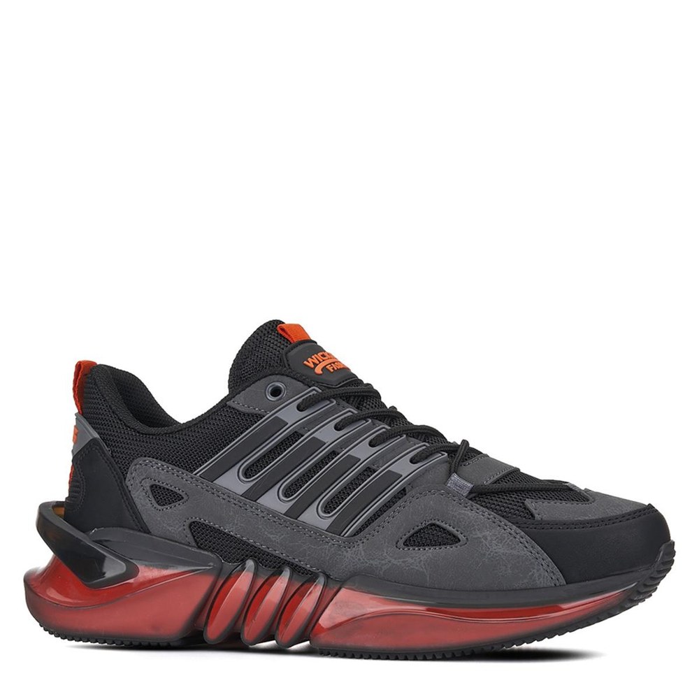 WİCKERS Spor 2617 Füme Siyah Turuncu