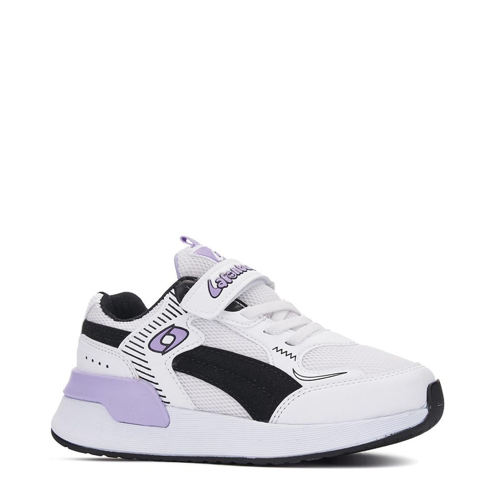 LAFONTEN Spor Anrk 729 Beyaz Siyah Lila