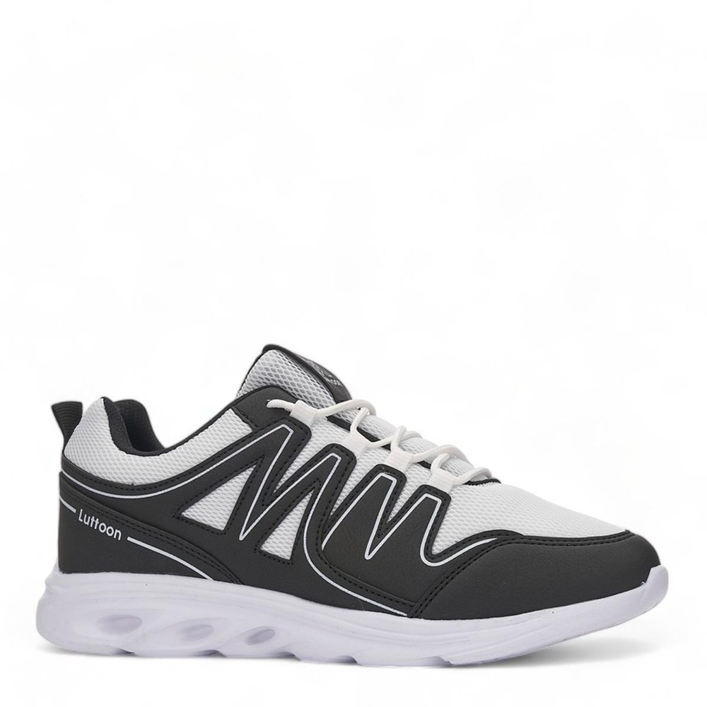 LUTTOON Spor Anrk 4156 Beyaz Siyah