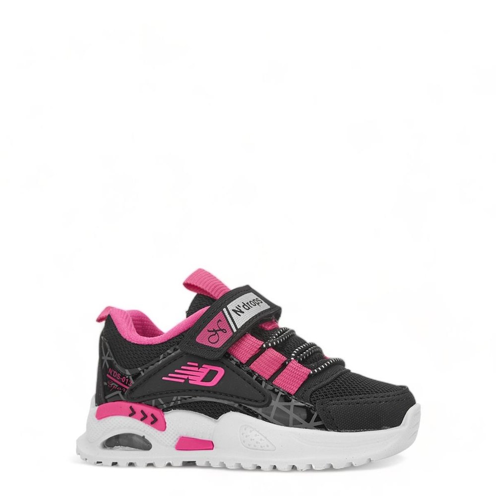 NDROPS Spor Anrk 026 Siyah Fuşya