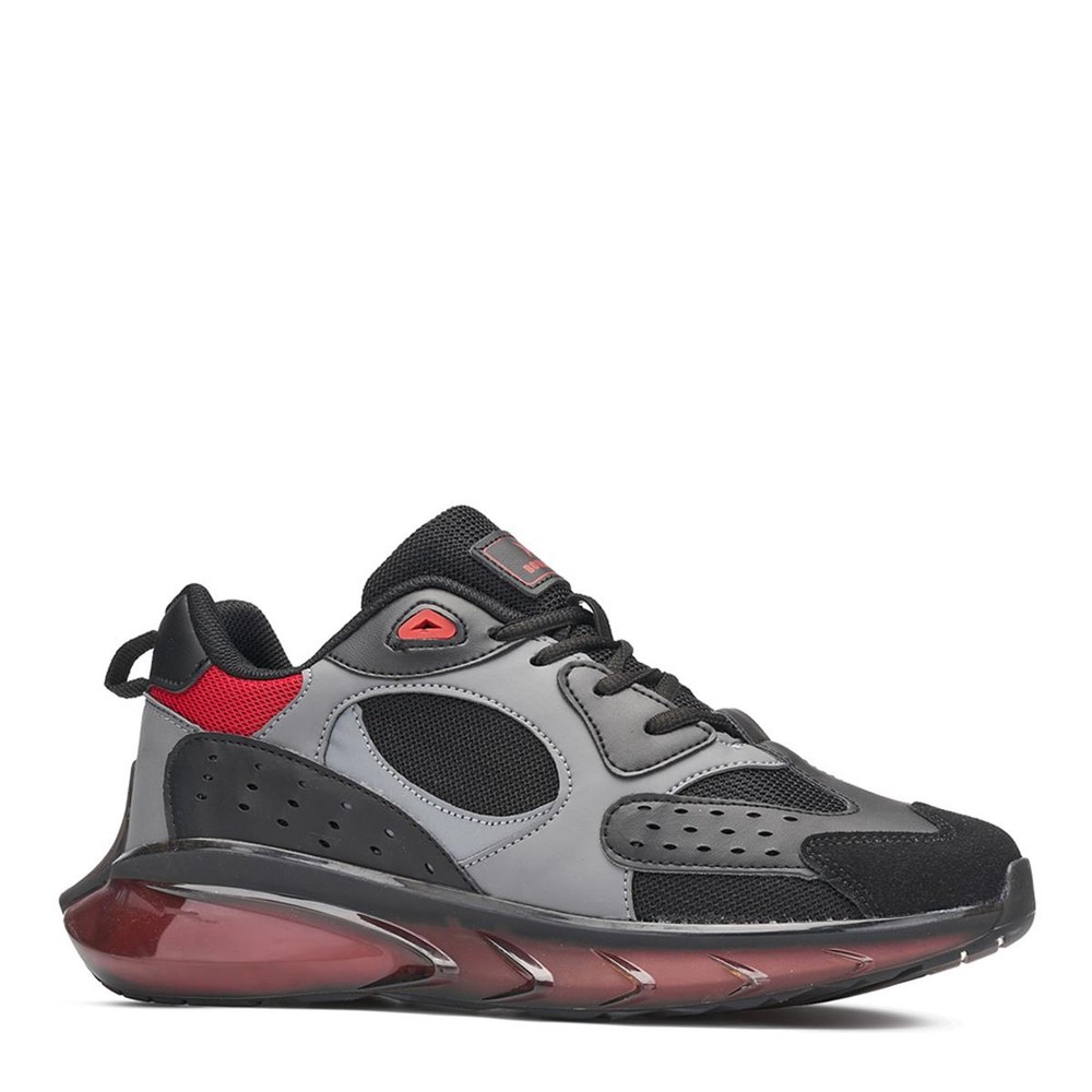 BOULDER Spor Anrk 2045 Siyah Kırmızı
