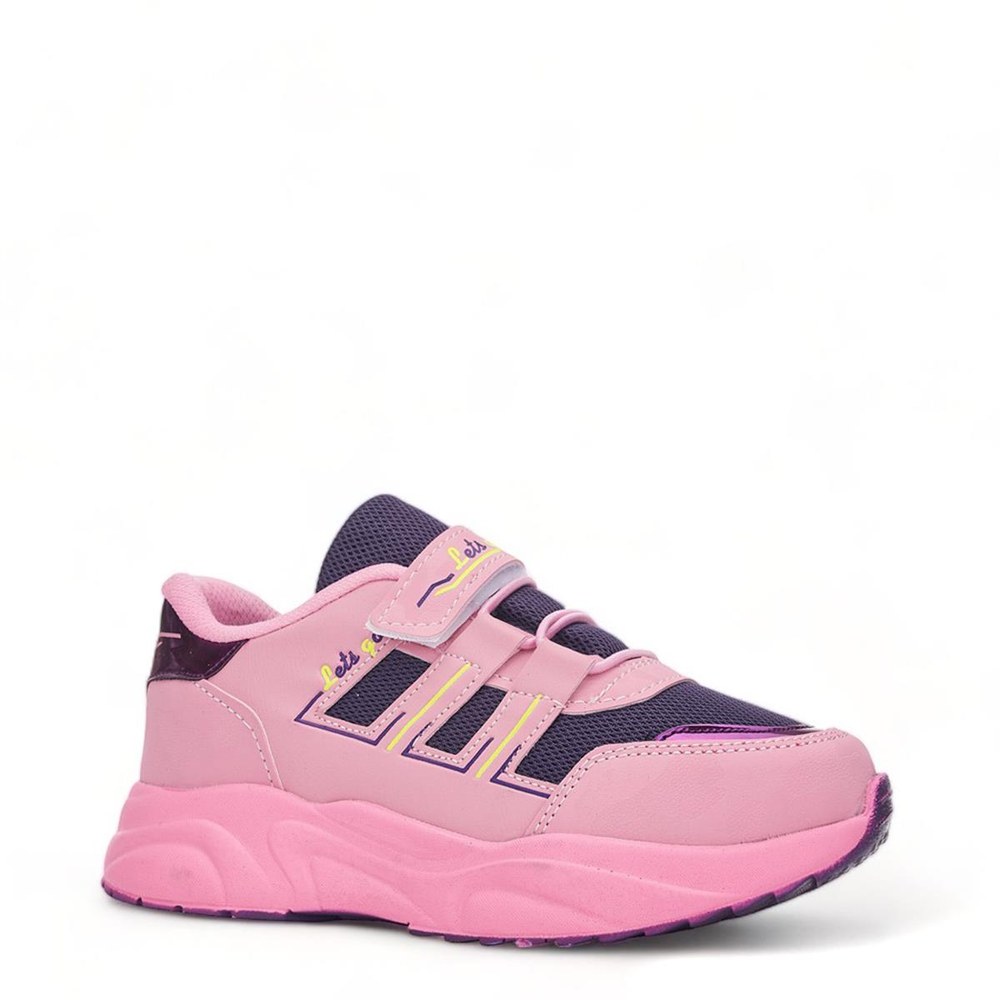 LETSGO Spor Anrk L-238 Pembe Mor Sarı