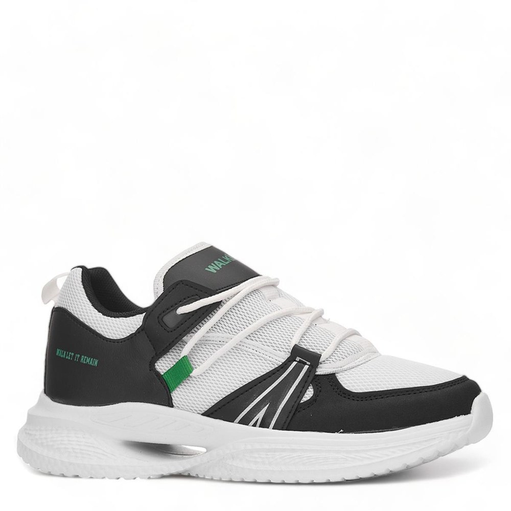 WALKİNG Spor Anrk 1204 Siyah Beyaz Yeşil