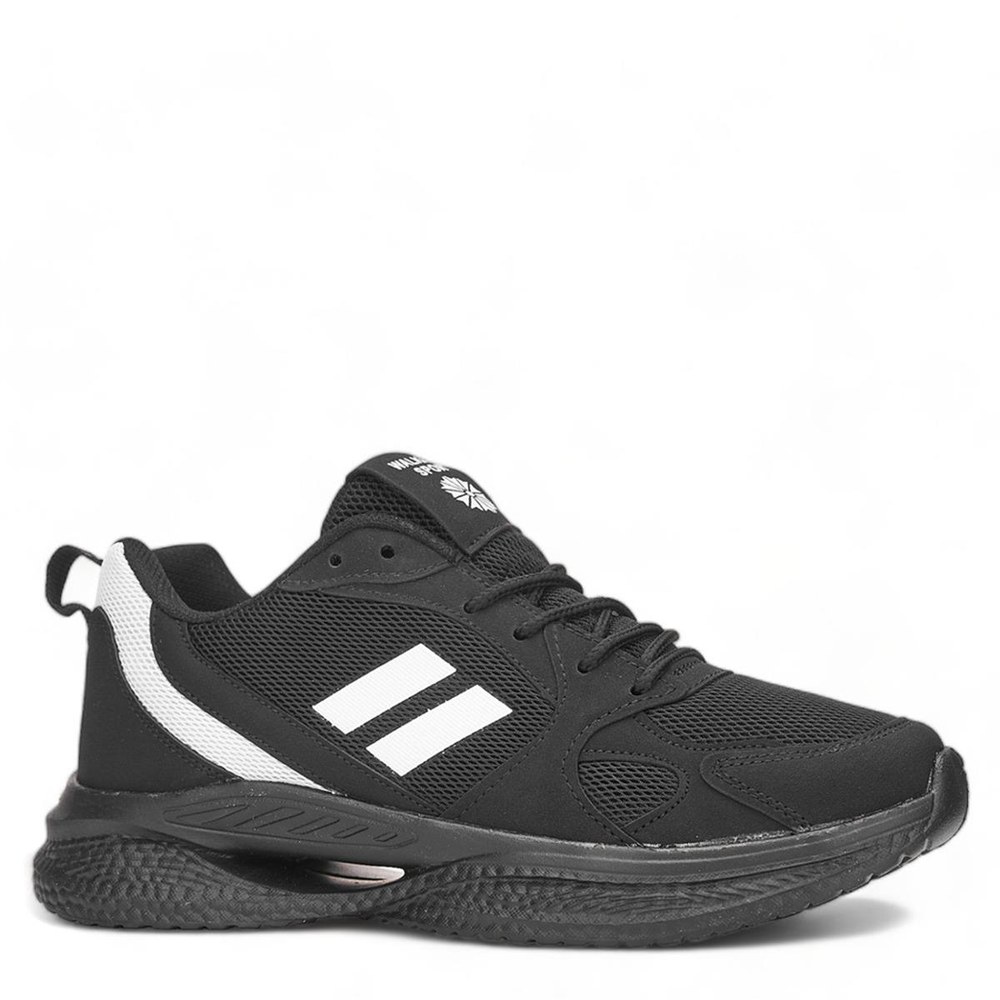 WALKİNG Spor Anrk 1203 Siyah Siyah Beyaz