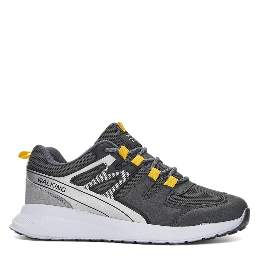 WALKİNG Spor Anrk 105 Füme Sarı Beyaz