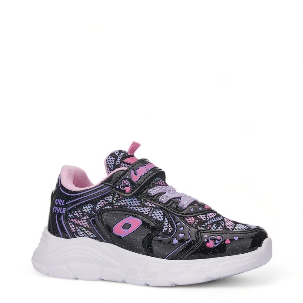 LAFONTEN Spor Anrk 732 Siyah Pembe Lila