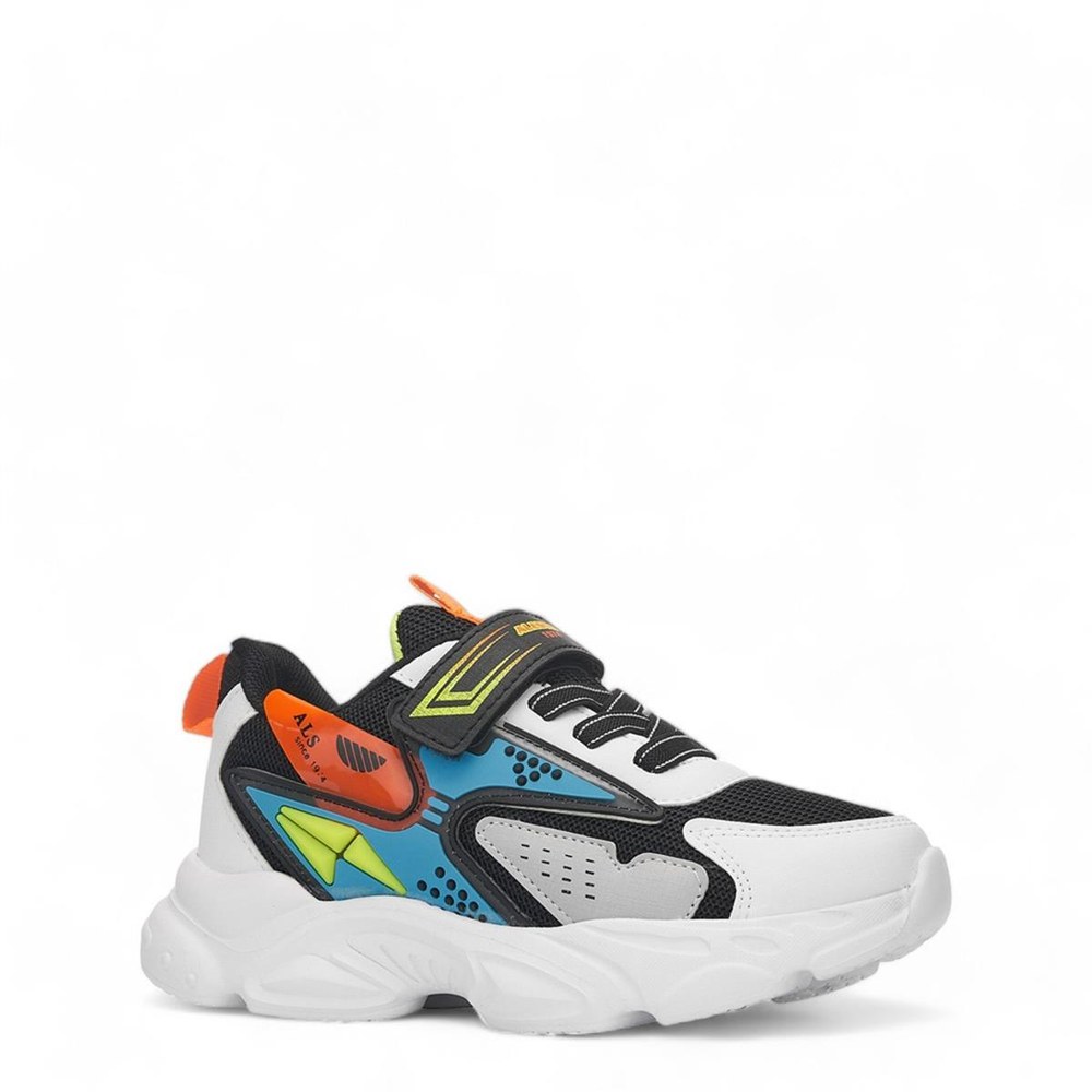 ALESSİO Spor Anrk 054 Siyah Turkuaz