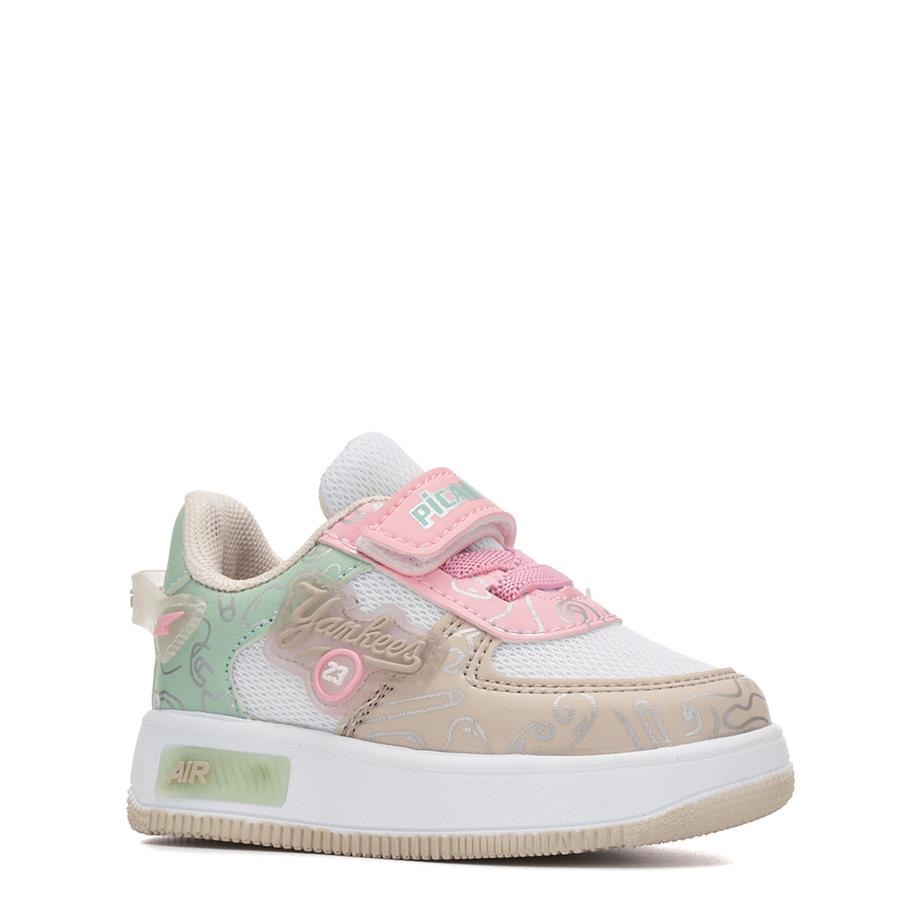 PİCASSO Spor 102 A Bej Su Yeşili Pembe