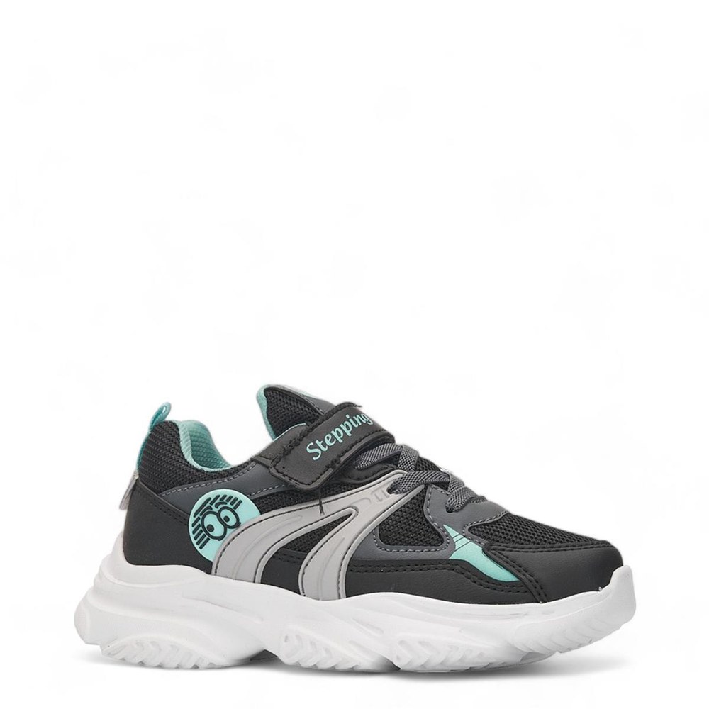 Stepping Spor Anrk 2024 Siyah S.Yeşili