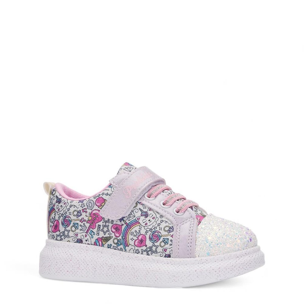 Pro Kıds P Spor 3730 Beyaz Pembe