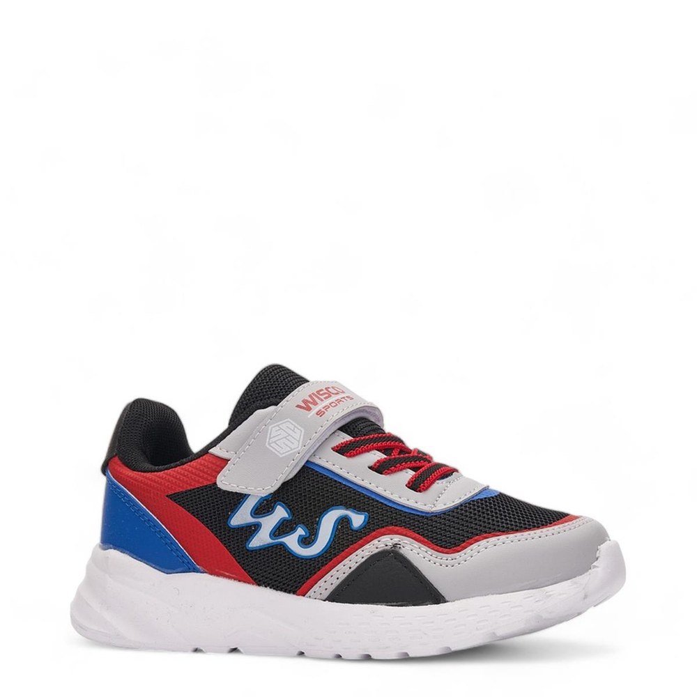 Wisco Spor Anrk 061 Buz Siyah Kırmızı