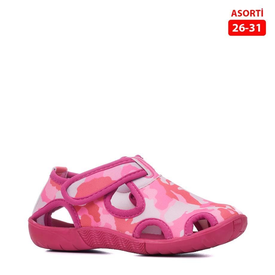 Crazykıds Aqua Fuşya Kamuflaj 26-31