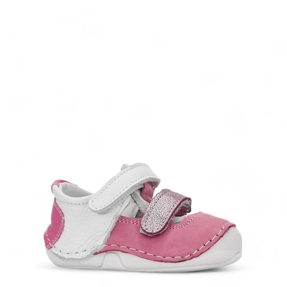 MOMY Deri 5101 Düz Pembe