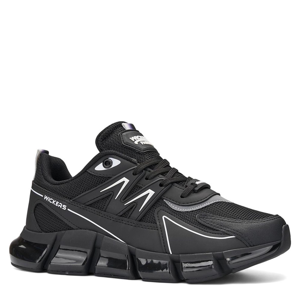 WİCKERS Spor Anrk 2689 Siyah Beyaz