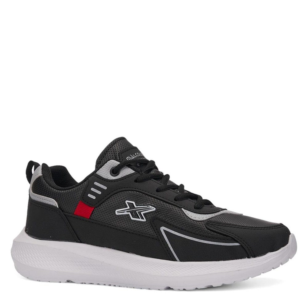 Malcolm Spor Cilt 2100 Siyah Beyaz