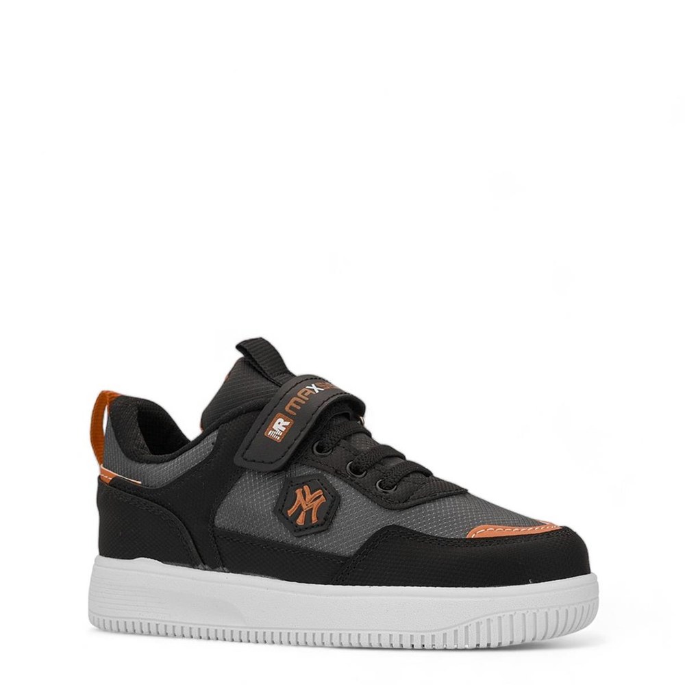 MAXSİS Spor Cilt 501 Siyah Füme Oranj
