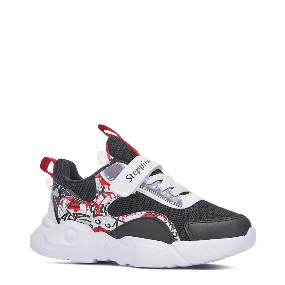 Stepping Spor 113 A Siyah Beyaz Siyah