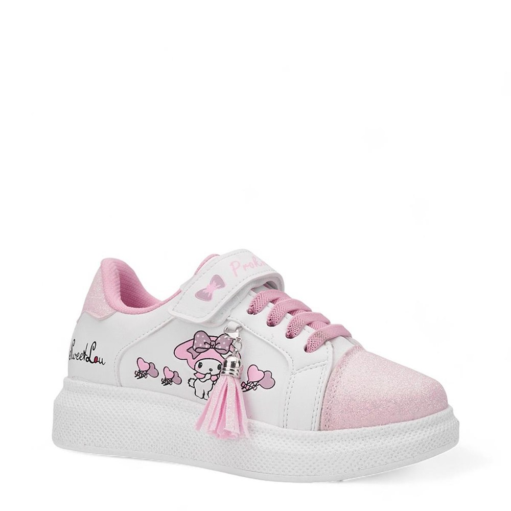 Pro Kıds F Spor 3740 Beyaz Pembe