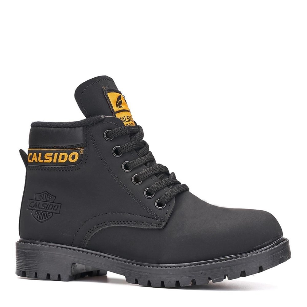 Calsıdo Bot 506 Siyah Nubuk
