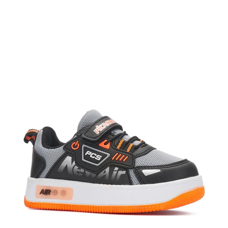 PİCASSO Spor 203 A Siyah Oranj