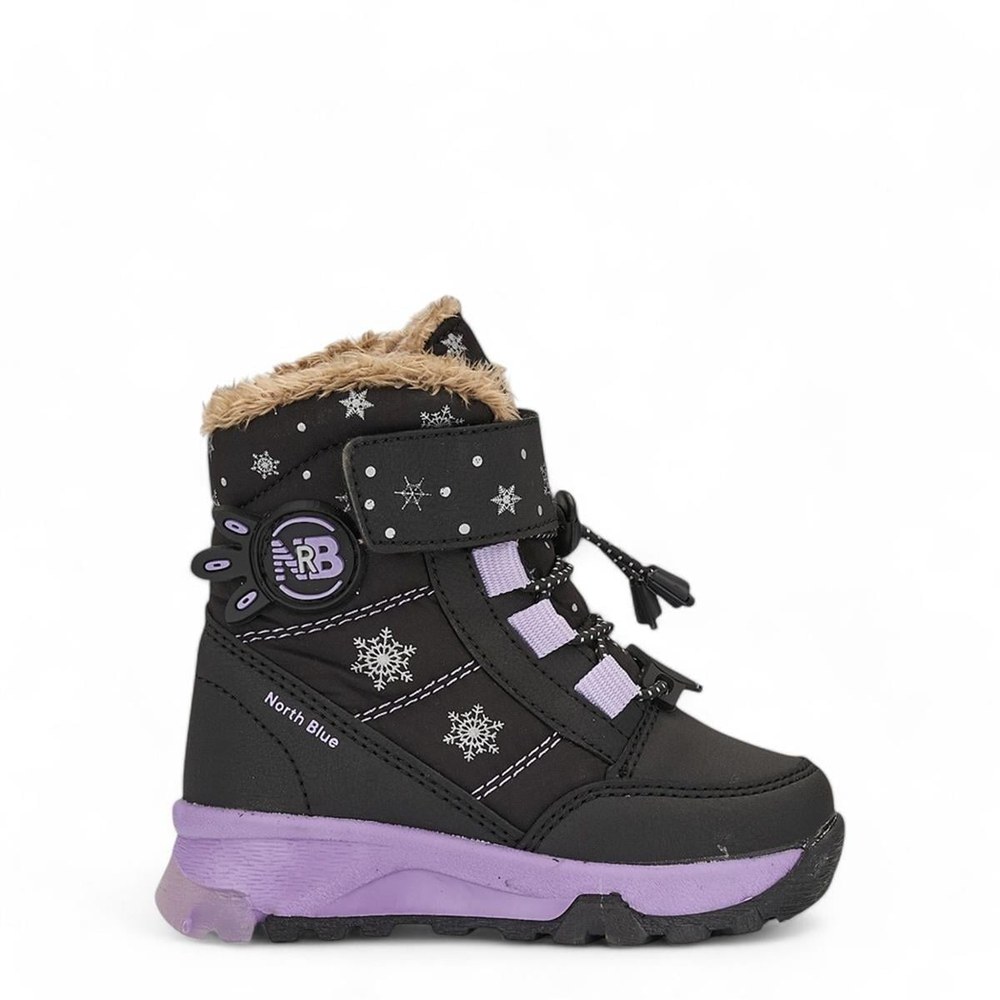 North Blue B Bot 016 Siyah Lila