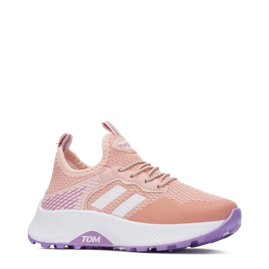 TOMKİDS Spor TK-028 A Pudra Lila