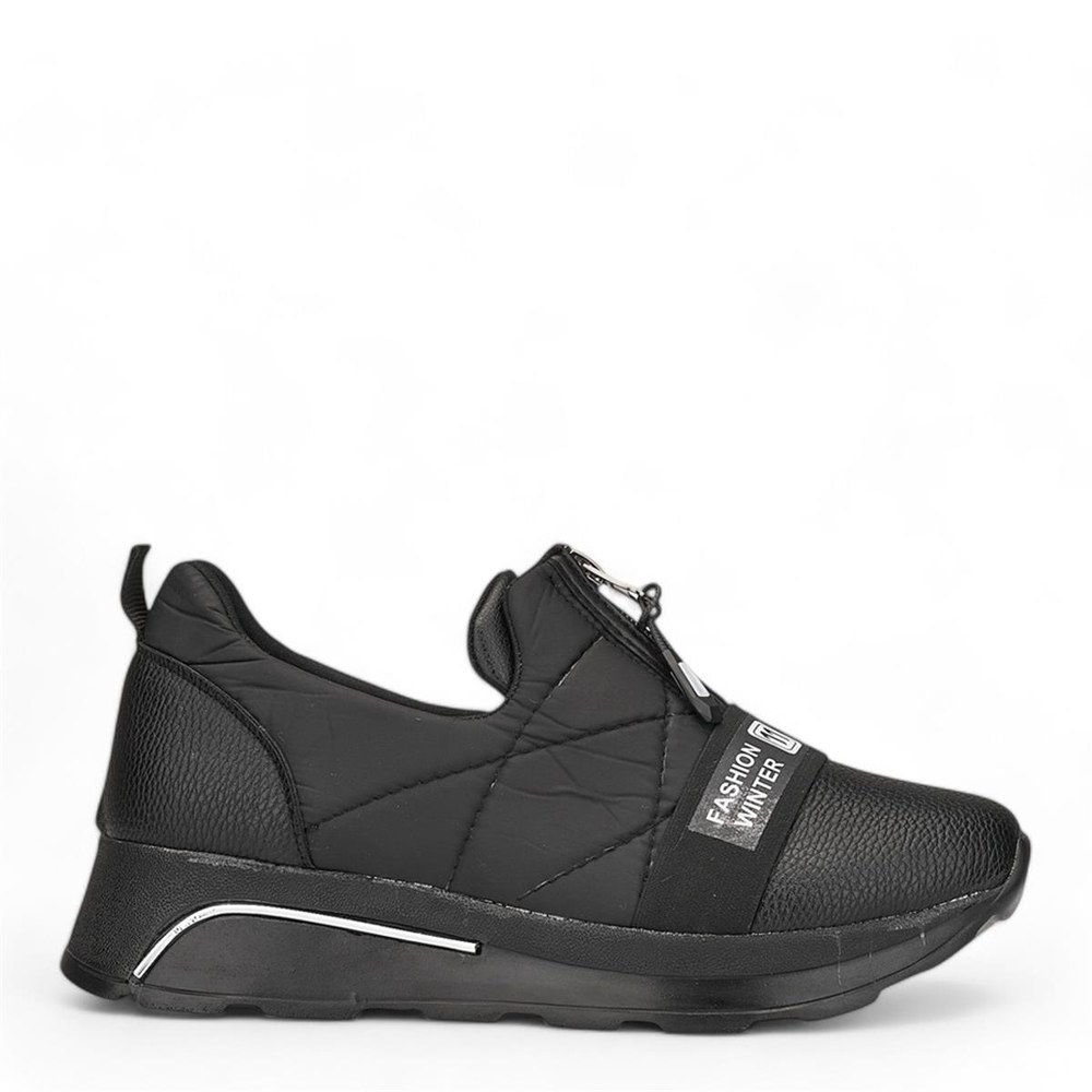 LOVINIA Spor 403 Siyah Simli Siyah