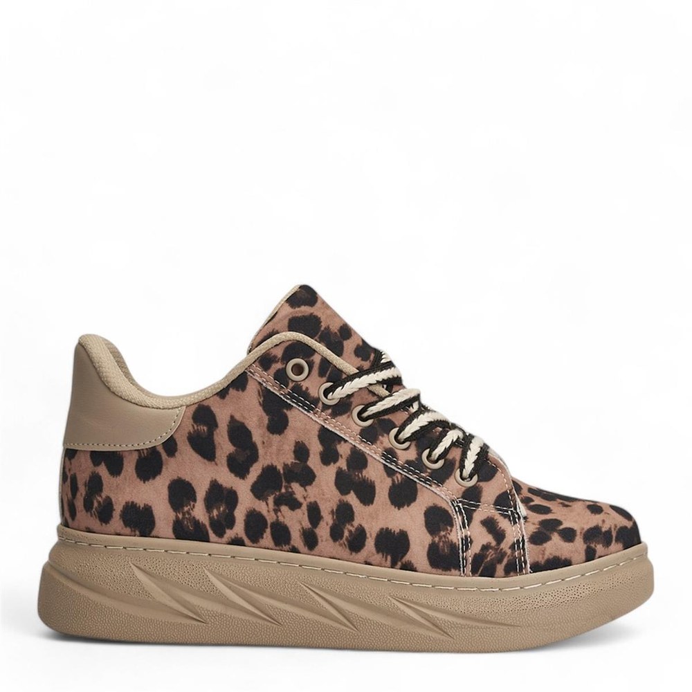 MODALENDO Spor 313 Koyu Leopar