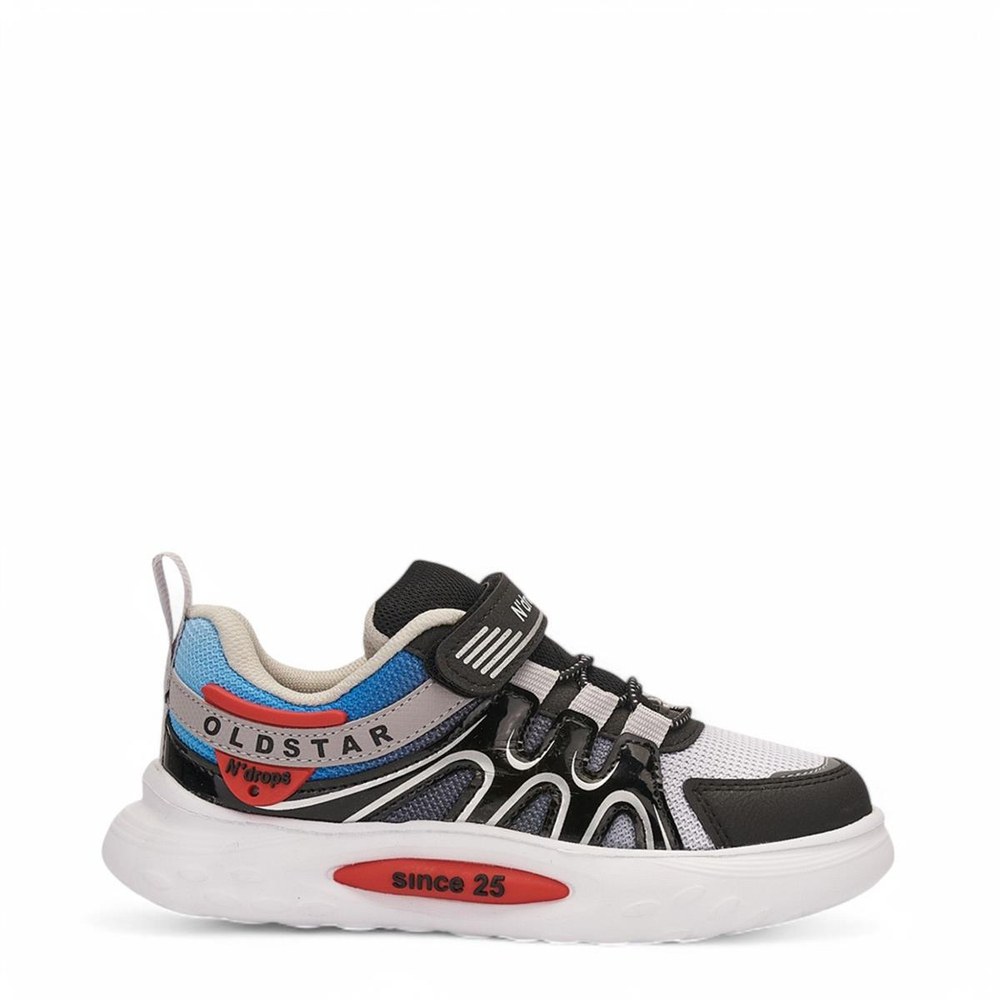 NDROPS Spor Anrk 020 Siyah Beyaz