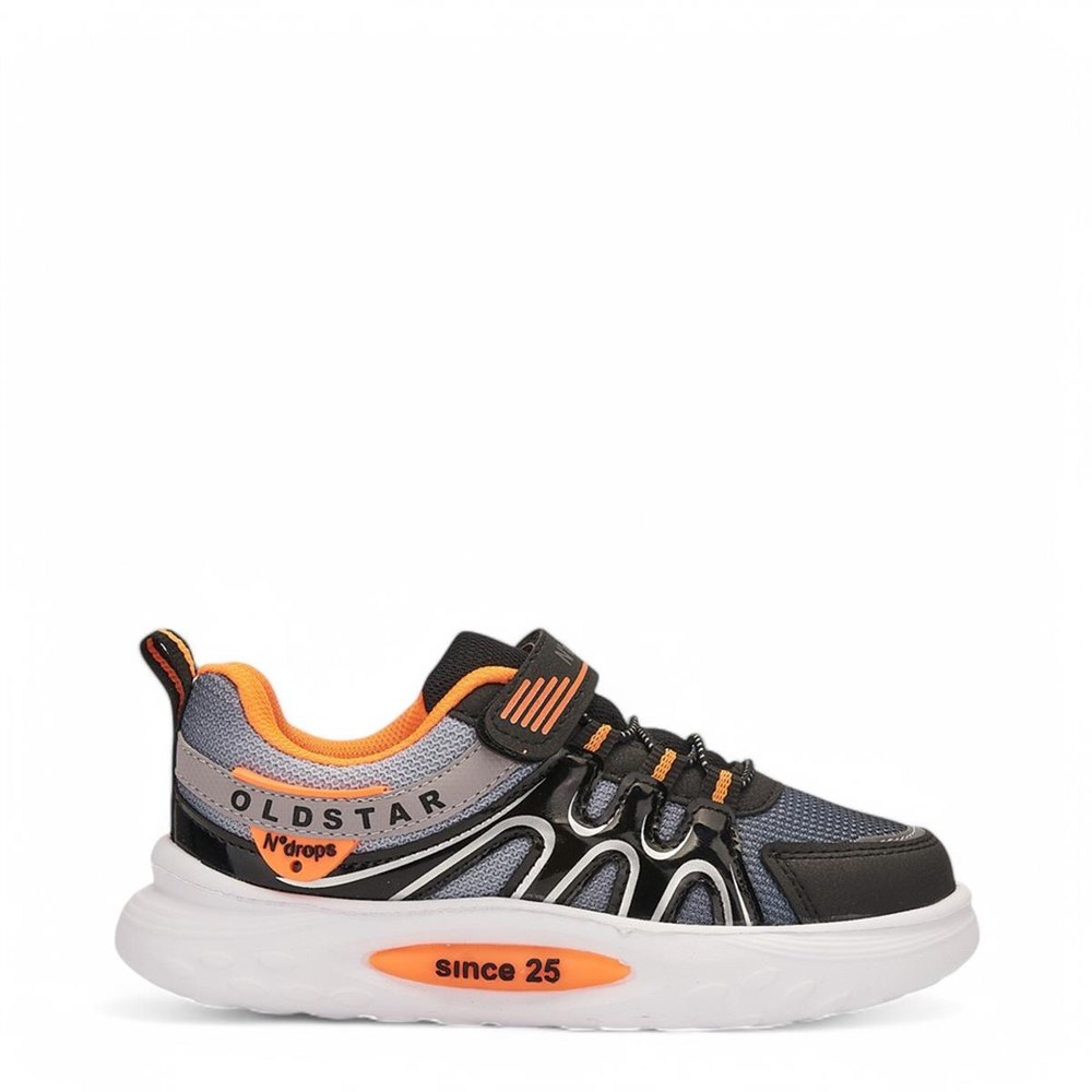 NDROPS Spor Anrk 020 Siyah Oranj