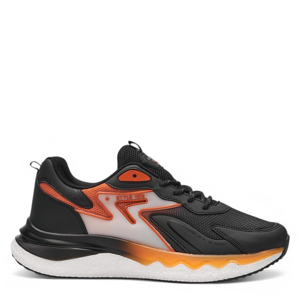 PLARİUM Spor 2513 A Siyah Turuncu