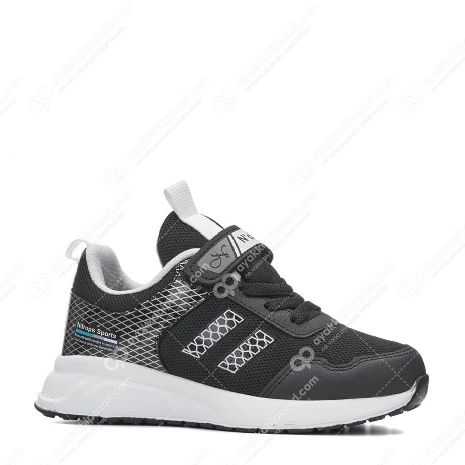 NDROPS Spor 05 A Siyah Beyaz