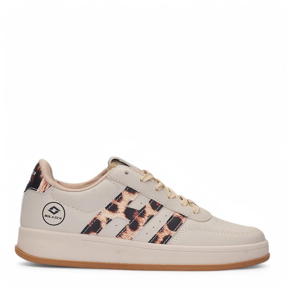 SOLAZER Spor 037 Bej Kahve Leopar