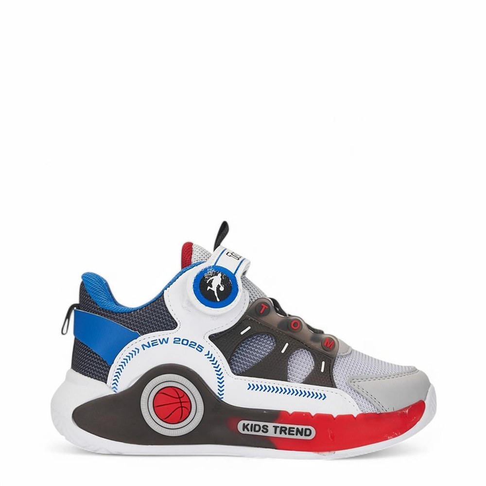TOMWİNS Spor Anrk 529 10 Buz Siyah Kırmızı