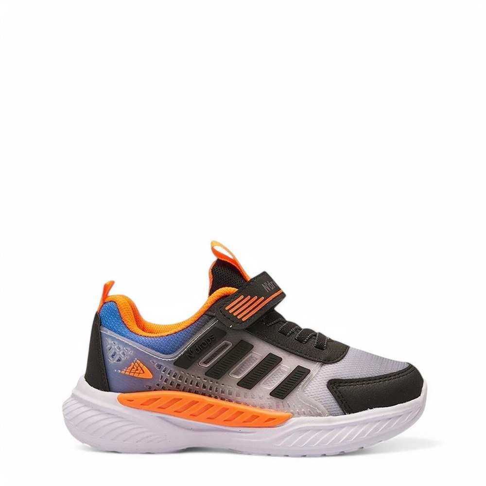 NDROPS Spor Anrk 023 Siyah Oranj