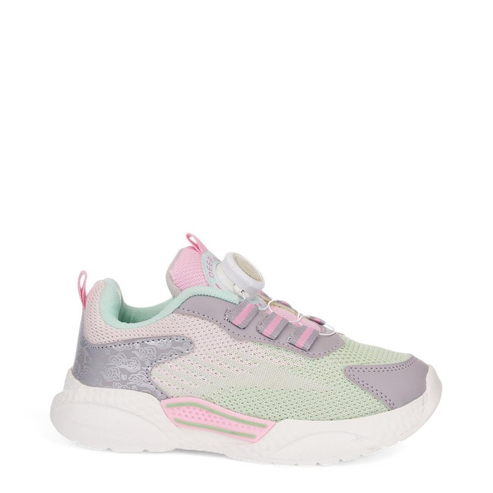 Deep Spor Trk 345 Pembe Su Yeşil
