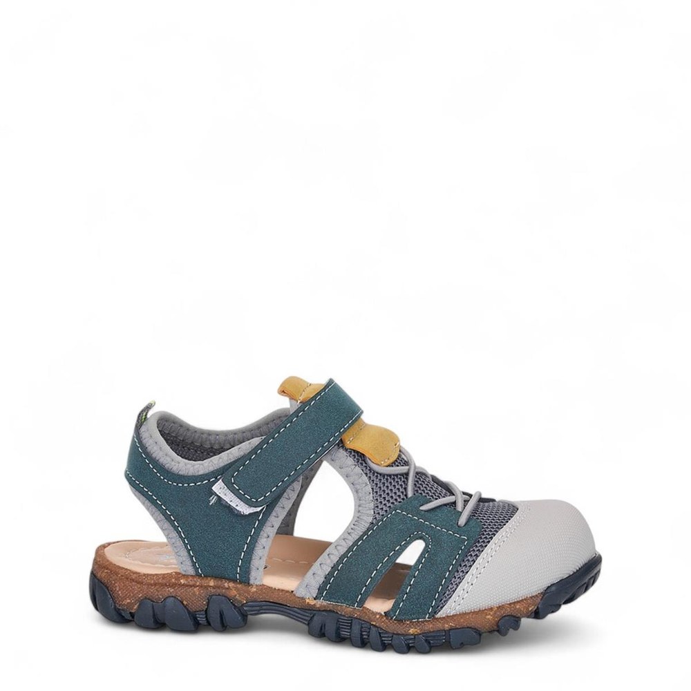 ARZEN Sandalet 605 Laci Nubuk Sarı