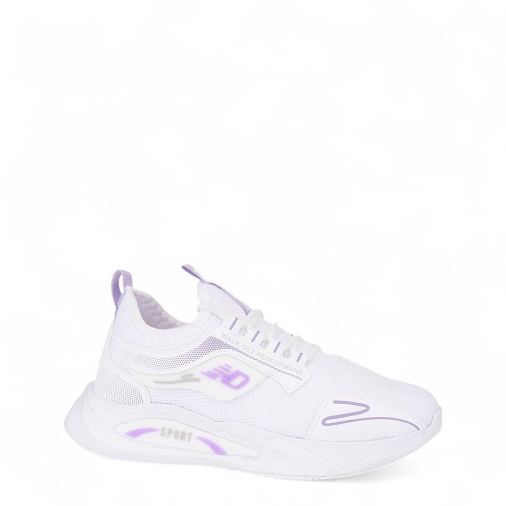 NDROPS Spor Anrk 025 Beyaz Lila