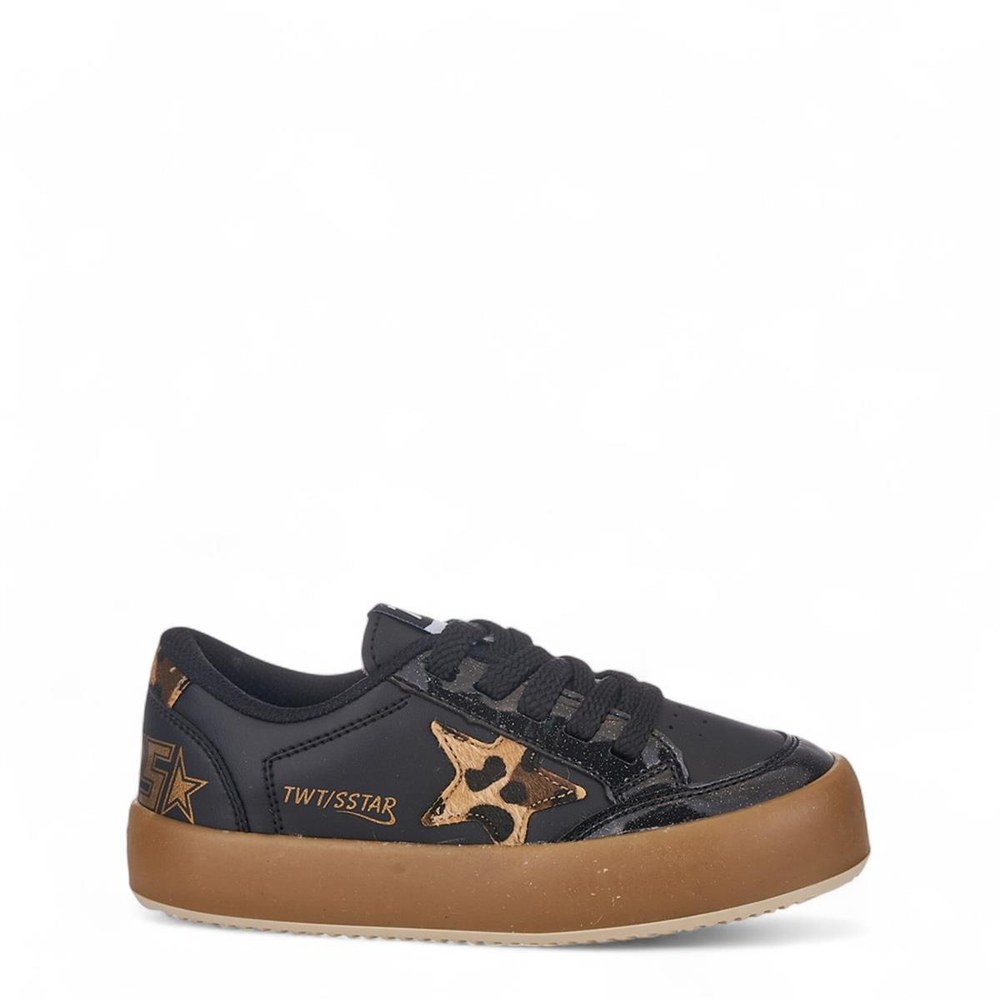 TİWİTTOYS Spor 023 Siyah Leopar