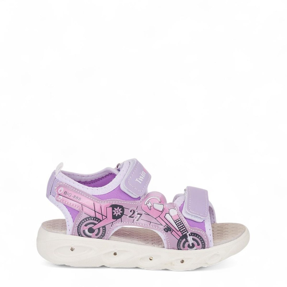 Twingers Sandalet 2020 Lila Pembe