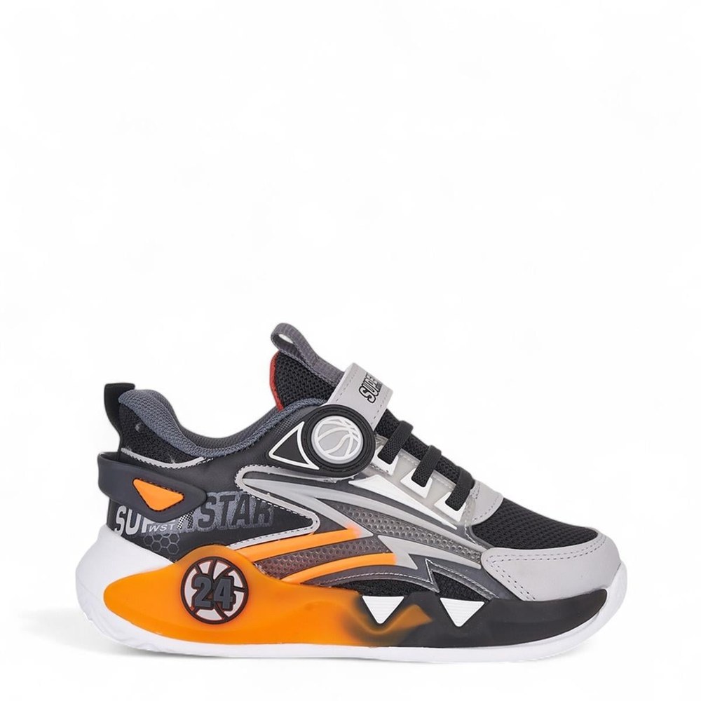 Super Star F Spor Anrk 024 7 Buz Siyah Oranj
