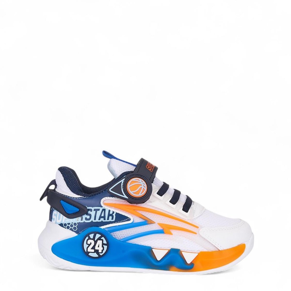 Super Star P Spor Anrk 024 9 Beyaz Saks Oranj