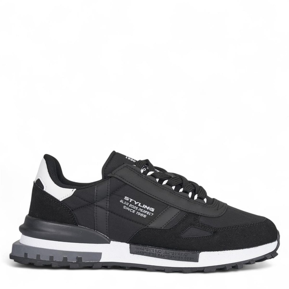 BOULDER Spor 8089 Siyah Beyaz