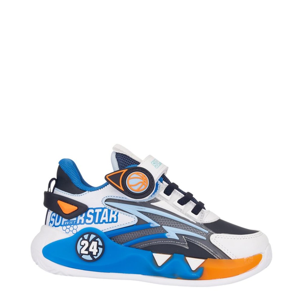 Super Star F Spor Cilt 024 5 Beyaz Laci Oranj