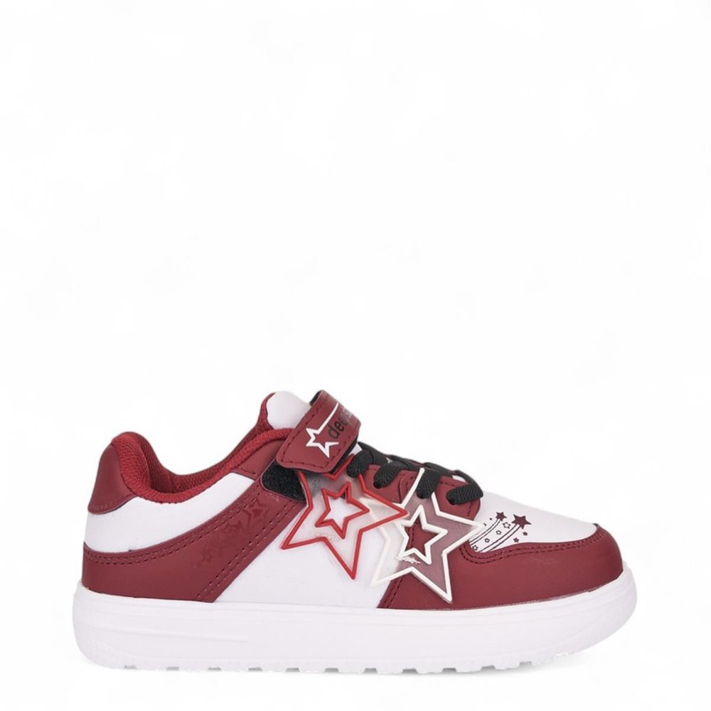 Deep Spor Cilt 1987 Bordo Beyaz