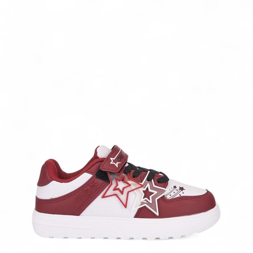 Deep Spor Cilt 1987 Bordo Beyaz